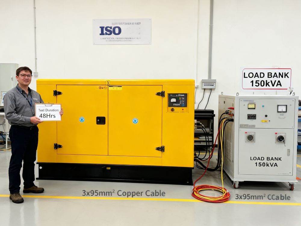What is the fuel consumption of 150kVA diesel generator?